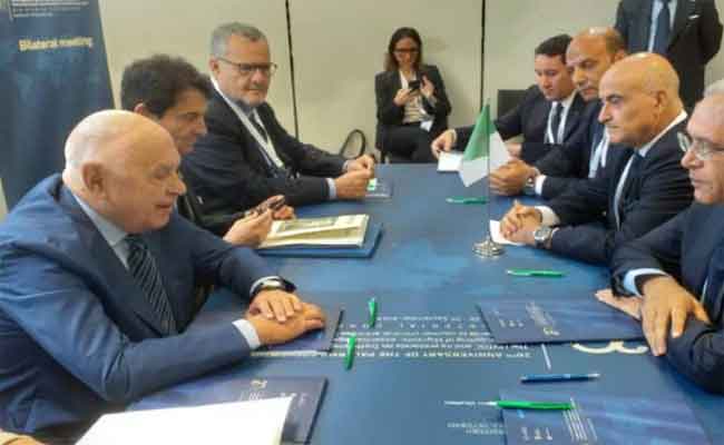 توقيع طبي مع نظيره الإيطالي اتفاقية تسليم المجرمين بين البلدين