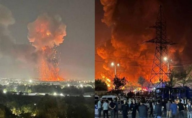 انفجار قويّ يهز أوزبكستان