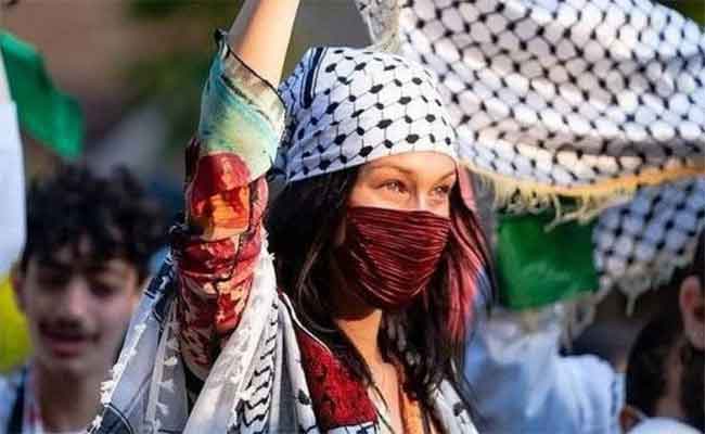 بيلا حديد تتعرض لتهديدات بالقتل وتؤكد”قلبي ينزف ولايمكنني السكوت” حول حرب غزة…