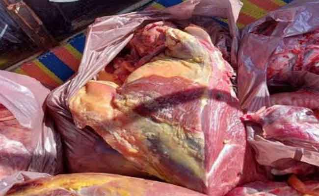 الدرك يحجز 10 قناطير من اللحوم الحمراء بالبويرة