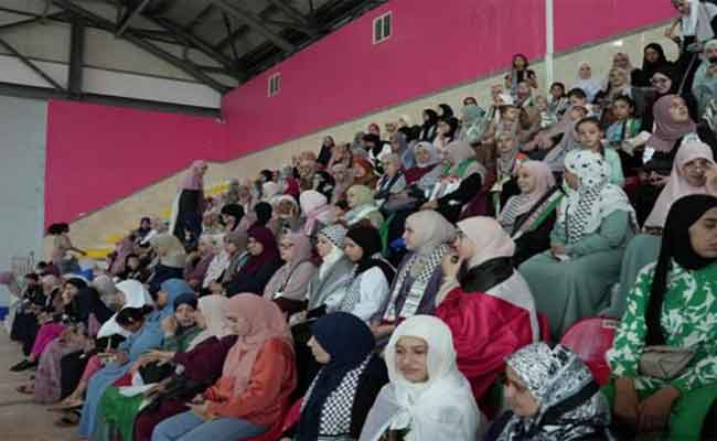 حركة البناء الوطني تنظم وقفة تضامنية مع الشعب الفلسطيني