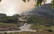 نشوب حريق مهول بغابات سيدي عيسي في عنابة