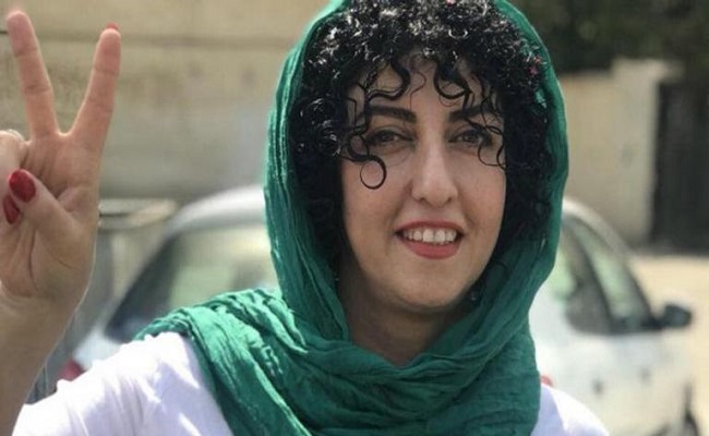 سجينة إيرانية تخطف جائزة نوبل للسلام