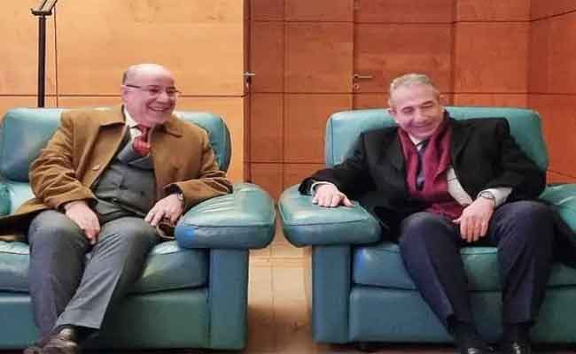 بلمهدي في زيارة رسمية لمسجد باريس