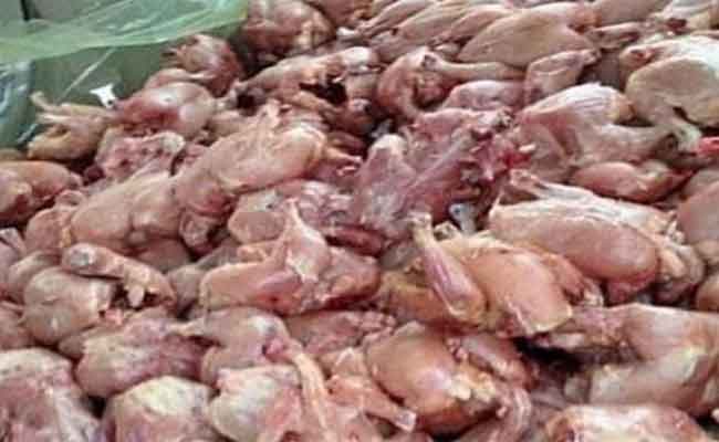 حجز أزيد من قنطار لحوم بيضاء فاسدة بخراطة 