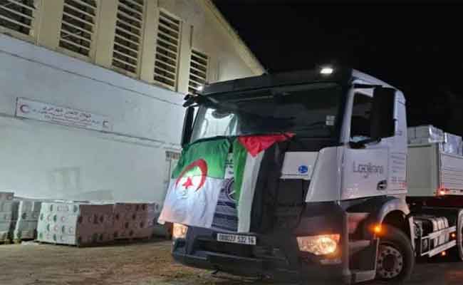 الهلال الأحمر الفلسطيني يقدم خالص امتنانه للجزائر 
