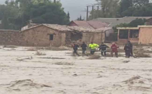 انتشال ستيني في حالة حرجة جرفته سيول الأمطار بباتنة