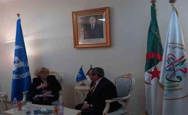 استقبال خلادي للمقررة الأممية