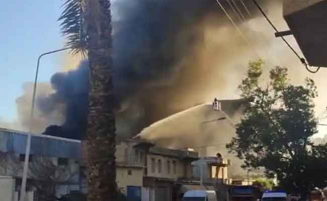 نشوب حريق بمستودع الأسمدة الصناعية ببجاية