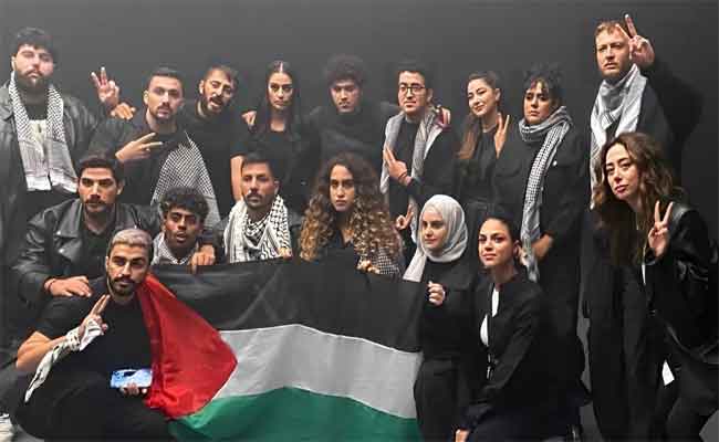 أوبريت”راجعين” تجمع 25 فنانا عربيا دعما لفلسطين…