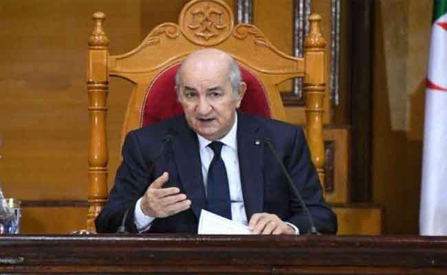 افتتاح تبون للسنة القضائية الجديدة