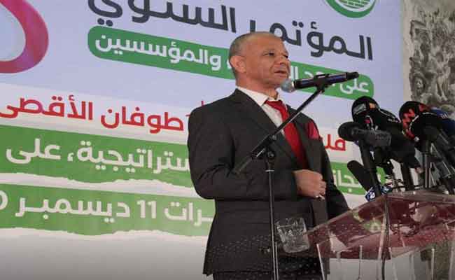 بن قرينة : القضية الفلسطينية “ستظل ثابتا من ثوابت عمل الجزائريين”