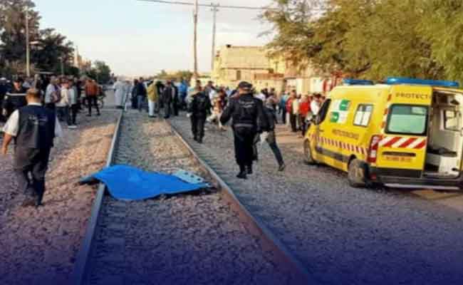 قطار ينهي حياة شخص بالشلف