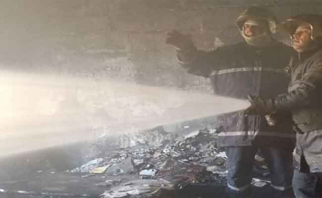 نشوب حريق في شقة بوهران