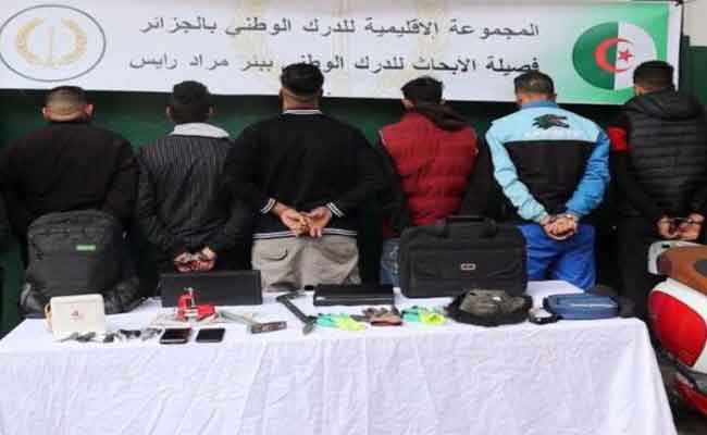 تفكيك أخطر عصابة إجرامية تحترف السطو المسلح على المصانع بالعاصمة