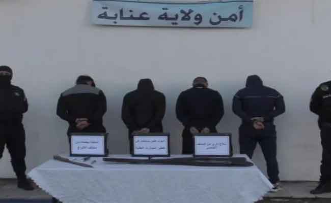 تفكيك عصابة أحياء زرعت الرعب وسط السكان بعنابة