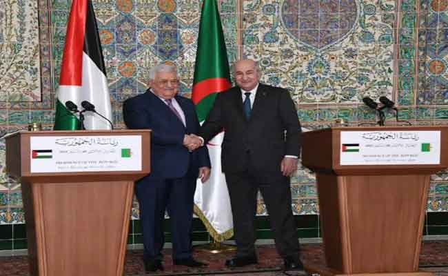 تبون يتلقى رسالة خطية من نظيره الفلسطيني…