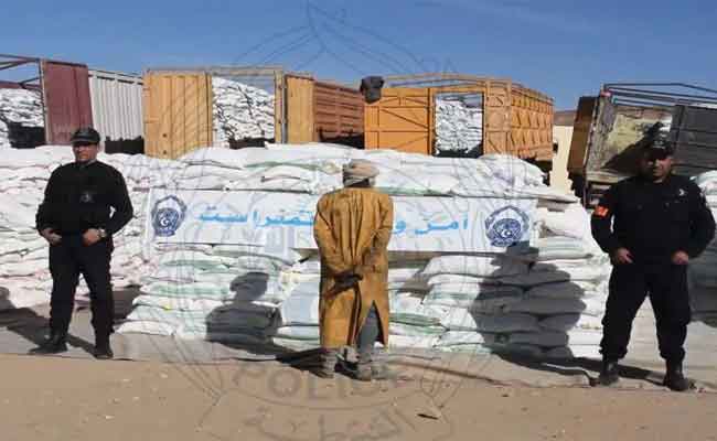 توقيف 11 شخصا تورطوا في تهريب كمية ضخمة من المواد الغذائية بتمنراست