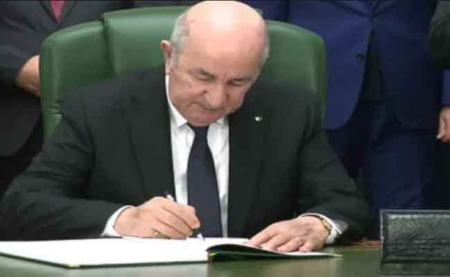 توقيع مرسوم رئاسي يتضمن ترقية 7 دوائر إلى ولايات منتدبة