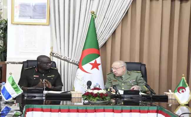 شنڨريحة يستقبل نظيره السيراليوني