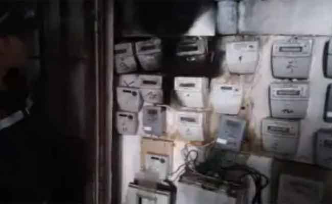 احتراق 16 عدادا كهربائيا بعمارة بالمدية