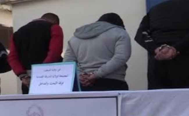 الإطاحة بعصابة إجرامية تحترف سرقة الكوابل النحاسية بالشلف