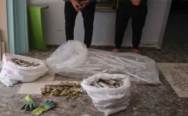 الإطاحة بسارقي الأنابيب النحاسية بعين عبيد بقسنطينة