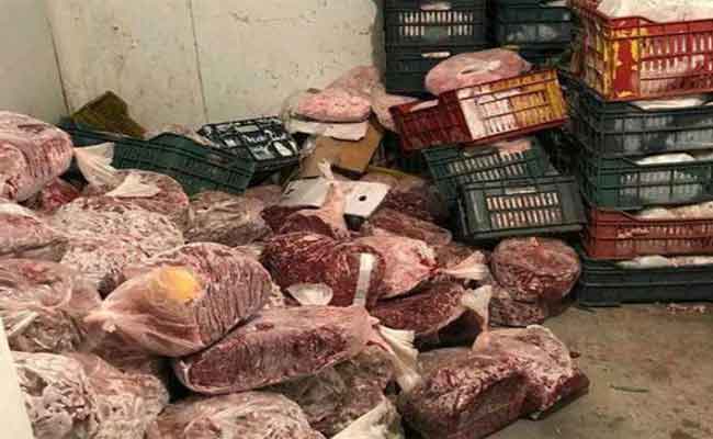 إتلاف أزيد من ستة قناطر من اللحوم والأحشاء الفاسدة بقسنطينة