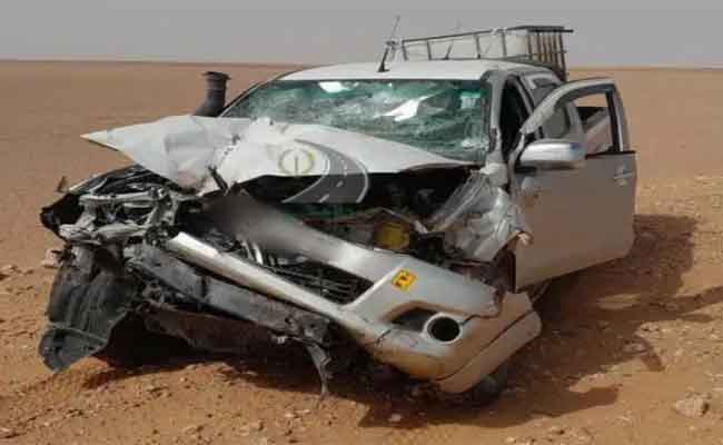 انقلاب سيارة يخلف مصرع طفل وإصابة 3 آخرين بتمنراست