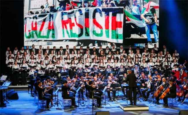 150 فنانا جزائريا يحيون حفلا فنيا تضامنيا مع فلسطين بالجزائر العاصمة