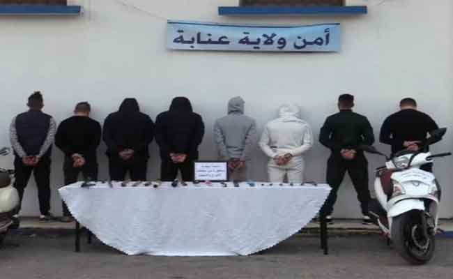 تفكيك عصابة أحياء مدججة بأسلحة محظورة بعنابة
