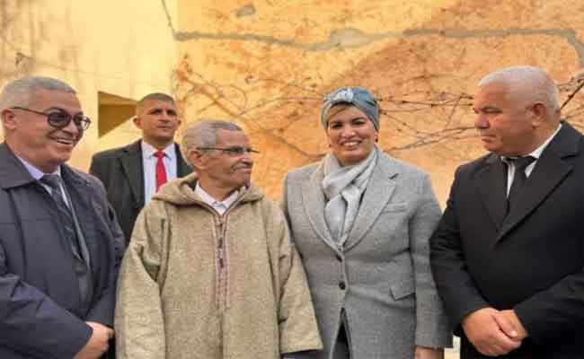 وزيرة الثقافة تدعو إلى ضرورة حماية المواقع الأثرية من كل أشكال العبث بها