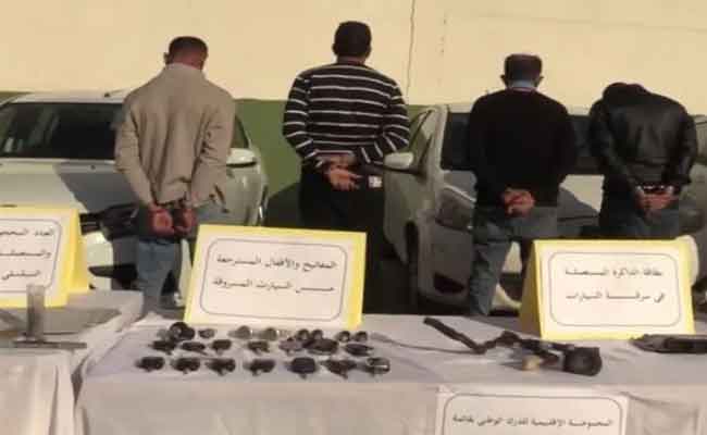 الإطاحة بشبكة إجرامية تحترف سرقة السيارات بقالمة