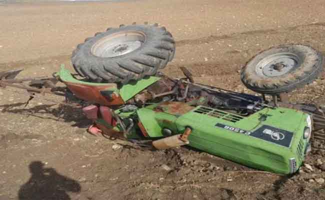 انقلاب جرار ينهي حياة شاب بتيبازة