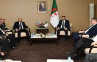 عرقاب يتباحث مع نظيره الأذربيجاني سبل تعزيز التعاون الثنائي بين البلدين