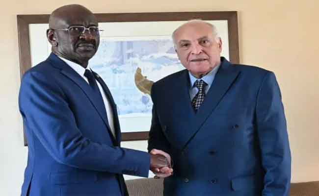 عطاف يتحادث مع نظيره الموريتاني