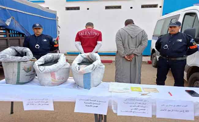 حجز قنطار من الزئبق و البارود في شاحنة لنقل المواشي بتلمسان