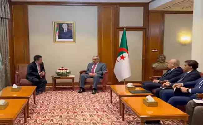 استقبال العرباوي للمدير العام لمنظمة الفاو