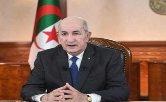 تهنئة تبون للشعب الجزائري بحلول شهر رمضان المعظم