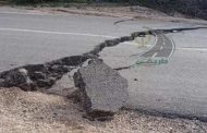 التحذير من تشقق واهتراء الطريق الوطني رقم 30 الرابط بين ولايتي تيزي وزو والبويرة
