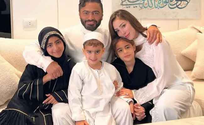 افطار رمضان يجمع تامر حسني وبسمة بوسيل…