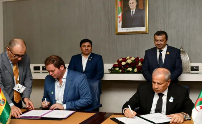 سوناطراك توقع مذكرة تفاهم مع المؤسسة البترولية البوليفية