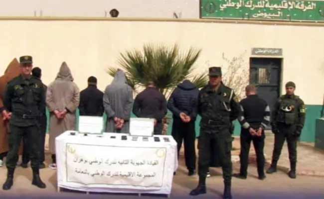 توقيف عصابة إجرامية اعتدت على راعي وسرقت 100 رأس غنم بالنعامة