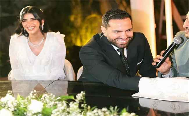 بالصور عقد قران ريم سامي على رجل الأعمال محمد المغازي وهذا موعد حفل الزفاف