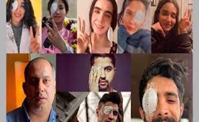 مركز حقوقي: 120 إيرانيا فقدوا أبصارهم في احتجاجات 2022