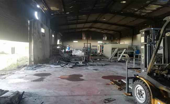 حريق ورشة يخلف أربعة مصابين بالبليدة