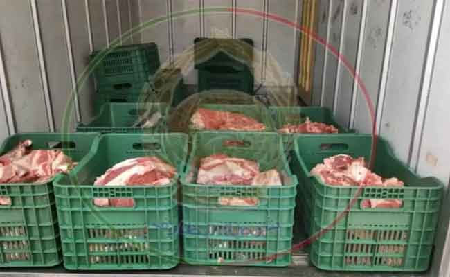 حجز 162 كلغ من اللحوم الفاسدة بالطارف