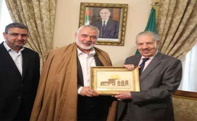 قوجيل يبعث رسالة تعزية لهنية