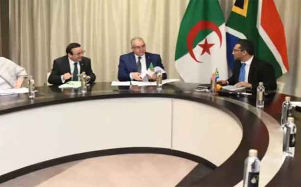 مشاورات سياسية بين الجزائر وجنوب إفريقيا ببريتوريا