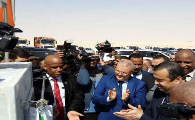 تدشين عرقاب المحطة الشمسية الكهروضوئية بتوقرت